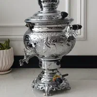 سماور قلم کاری شده کاملا نو