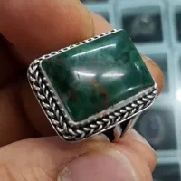 انگشتر و مدال سنگ نقره