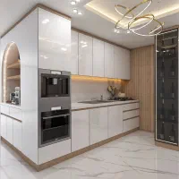 دکوراسیون داخلی کابینت کمد دیواری تی‌وی وال