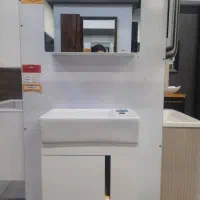 ست روشویی کابینت دار و آینه و شیر