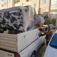 وانت بار پرند کارگر خالی تخلیه بار شهرستان