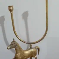 جاشمعی برنز اسب ظریف وزیباودوعدد اسب برنز ظریف