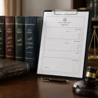 دادخواست شکوائیه لایحه دفاعیه اظهارنامه  توسط وکیل