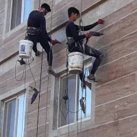 پیچ و رولپلاک ، لانه پرندگان، نصب سنگ ،درز انقطاع