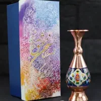 گلدان مسی صنایع دستی اصفهان (کاردست )