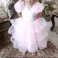 پیراهن دخترانه کارشده