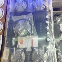 اجاق گاز شیشه‌ای کاسپین، 5 شعله و گارانتی