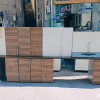 کابینت ام دی اف کامل ۱۰ متری با هود آبچکان سینک