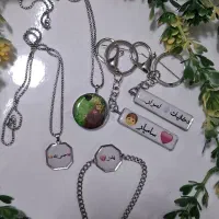 گردنبندهای دستساز عکس دار و حرارتی