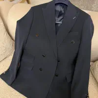 کت تک دابل برست مردانه شش دکمه