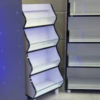 استند سیگار ایستاده قفسه سوپری دوبل