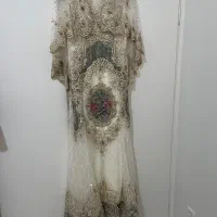 لباس مجلسی تمام دانتل مدل شنل