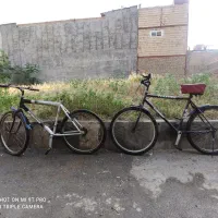 دو عدد دوچرخه ۲۶ ، ساده ، دنده ای.