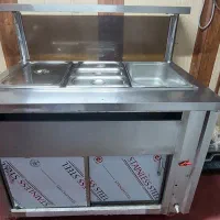 تاپینگ گرم.کانتر گرم.سرخ کن .گاز