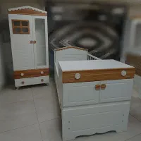 سرویس چوب نوزادی شیک و جادار، مناسب خانه‌های کوچک