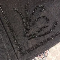 اجرای منجق وملیله برا مانتو شال لباس