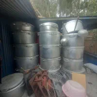 دیگ روحی ارتشی خمره ای اجاق تعویض با کهنه