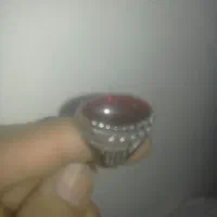 انگشترنگین قرمز