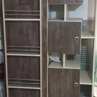 کمد نوزاد با تخت خواب و تشک نو