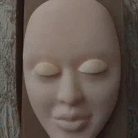 مانکن تمرینی کاشت مژه سیلیکونی
