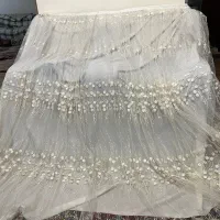 پرده توری با آستری