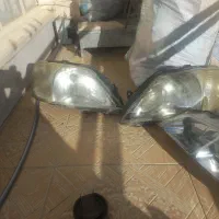 چراغ دست دوم ال نود یک جفت  ویک  چراغ پژو پارس