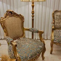 مبلمان و ناهارخوری آنتیک حصیری