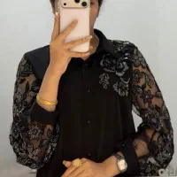 شومیز مشکی مجلسی