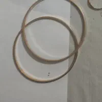 2 عدد النگو آینه ای طلا النگو طلا