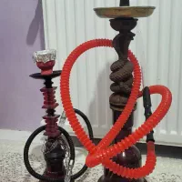 قلیان تنه چوبی