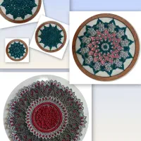 آموزش ماندلا بافی