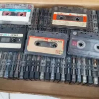 تعدادی نوار کاست سالم قدیمی معاوضه باابزار