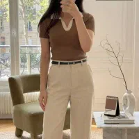تیشرت یقه دار ترند