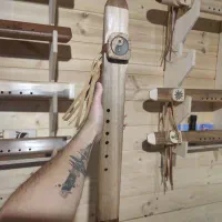 فلوت لاکوتا (مدل جفتی) توتم شبنما+چوب گردو