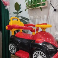 ماشین کودک دسته دار موزیکال