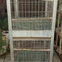 قفس دو طبقه پرنده