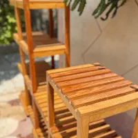 استند چوبی دست ساز