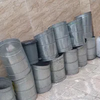 بشکه کاغذی با بشکه فلزی