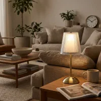 آباژور رومیزی شارژی