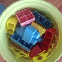 دو سطل اسباب بازی خانه سازی