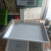 استند ۹سبدی چرخ دار ـ ترازو تمام فلزی دیجیتال