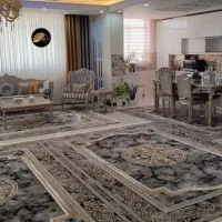 فرش ۱۲ و ۹ و ۶ متری  طرح سرامیکی فرانسوی