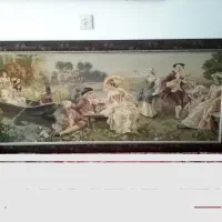 تابلو تاپستری فرانسوی طول 155 عرض 75 سانتیمتر