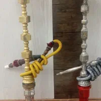 قلیان برنجی سنگین قلمکاری شده