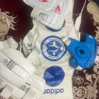 کلاه،هوگو،زانو و ارنج بند تکواندو و کاراته