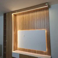 کابینت کمد دکوراسیون مغازه فلزی و چوب