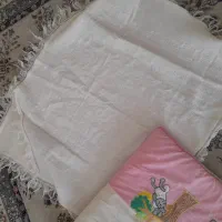 فروش تشک نوزاد قنداق فرنگی و پتو ابریشمی نوزادی