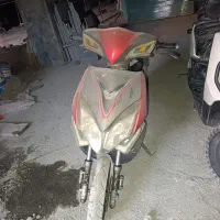 موتور برقی مانستر 1400 نقره ای قرمز