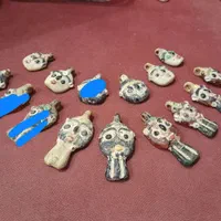 صورتک های مینای کهنه تاریخی