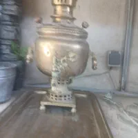 سماور  زغالی برنجی